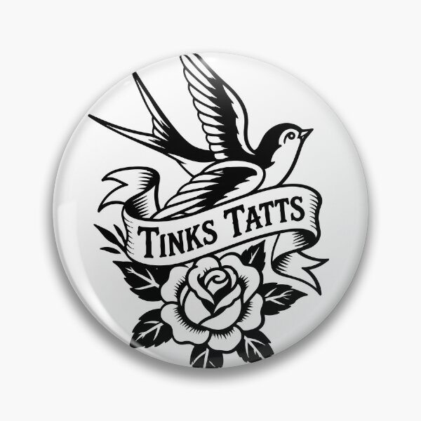 Item preview, Tinks Tatts Swallow black designed and sold by CUInHellJaymz.