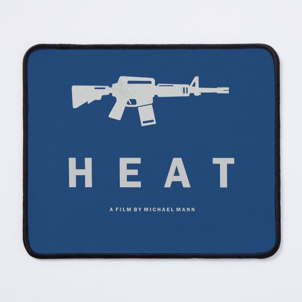 Item preview, HEAT – Minimalist Crime Design Inspired by Michael Mann designed and sold by MORKINO POSTERS.
