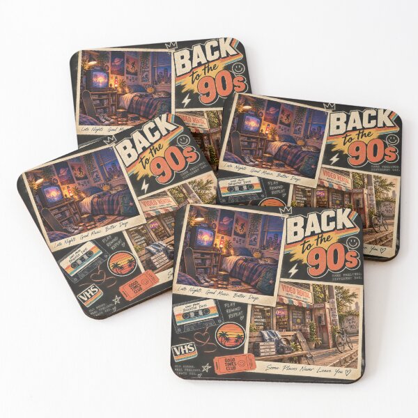 Item preview, Back To The 90s Vintage Nostalgic Collage Art designed and sold by Soluna Studio.
