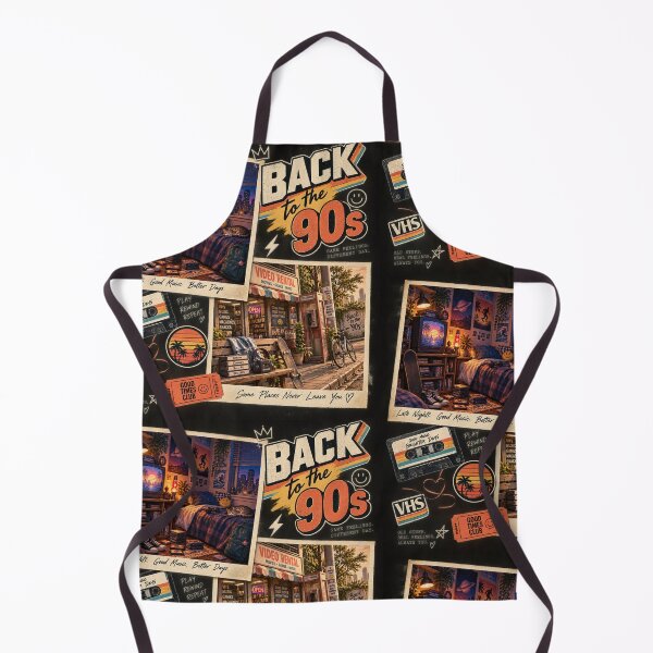 Item preview, Back To The 90s Vintage Nostalgic Collage Art designed and sold by Soluna Studio.