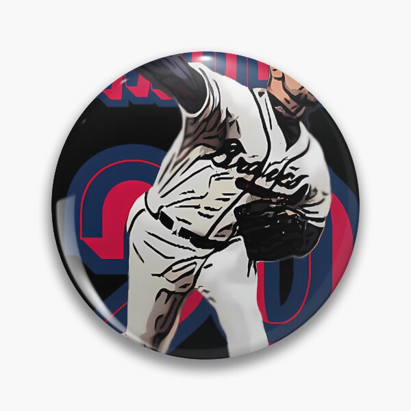 Item preview, Pitcher John Smoltz Throwing A Pitch In A White Atlanta  designed and sold by heavenofshirts.