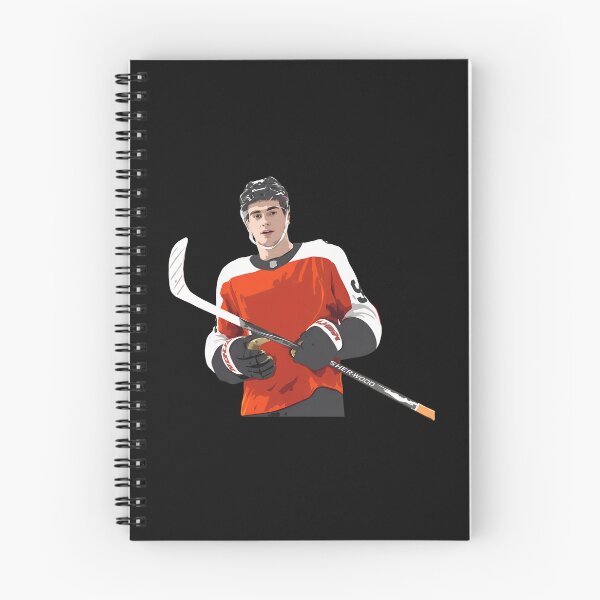 Item preview, Hockey Player 9 Orange White Black Sport designed and sold by JamesHays68.