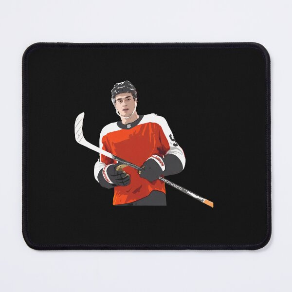 Item preview, Hockey Player 9 Orange White Black Sport designed and sold by JamesHays68.
