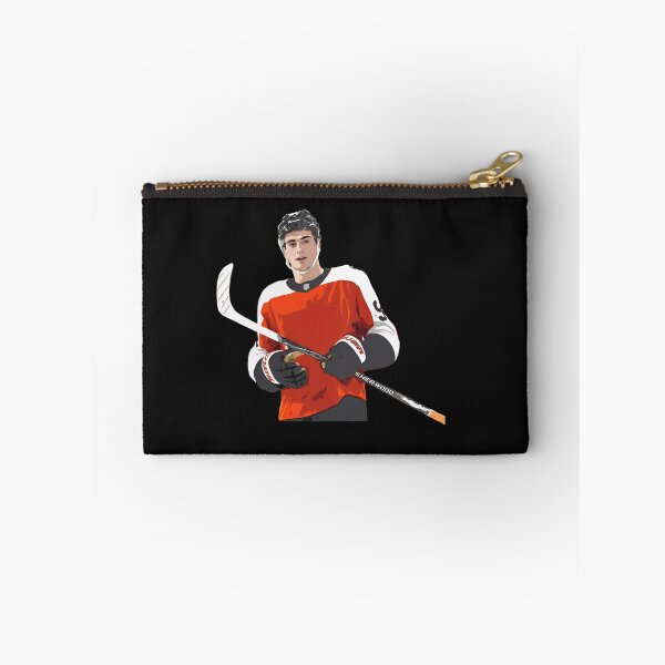 Item preview, Hockey Player 9 Orange White Black Sport designed and sold by JamesHays68.