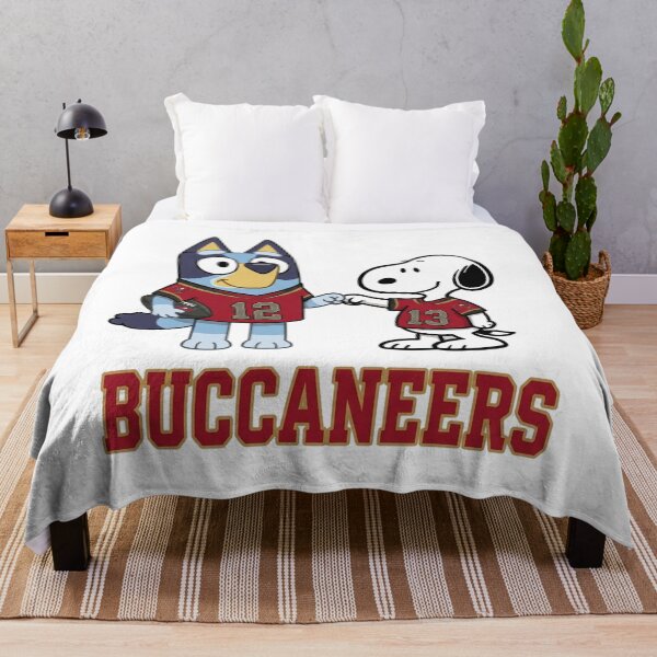 Item preview, Bluey And Snoopy Tampa Bay Football Buddies designed and sold by DamianRoy88.