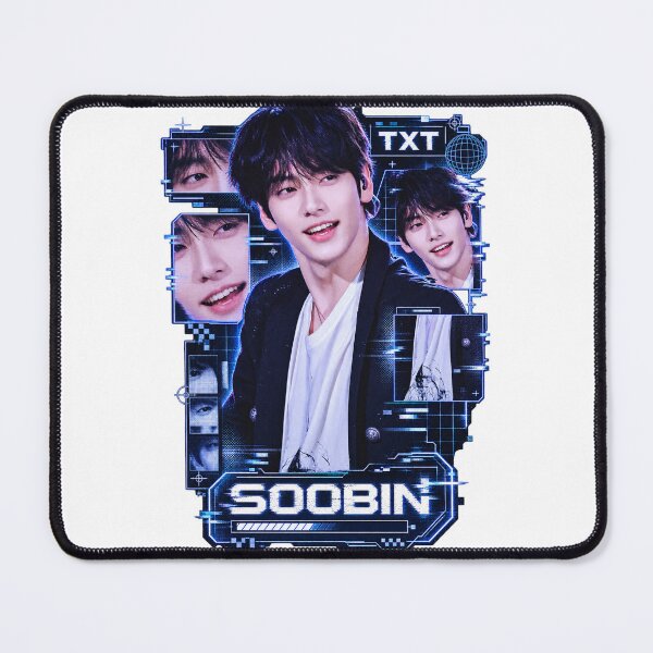 Item preview, Cyberpunk Glitch Cutouts TXT Soobin Iconic Stage Moment designed and sold by Valeree Store.