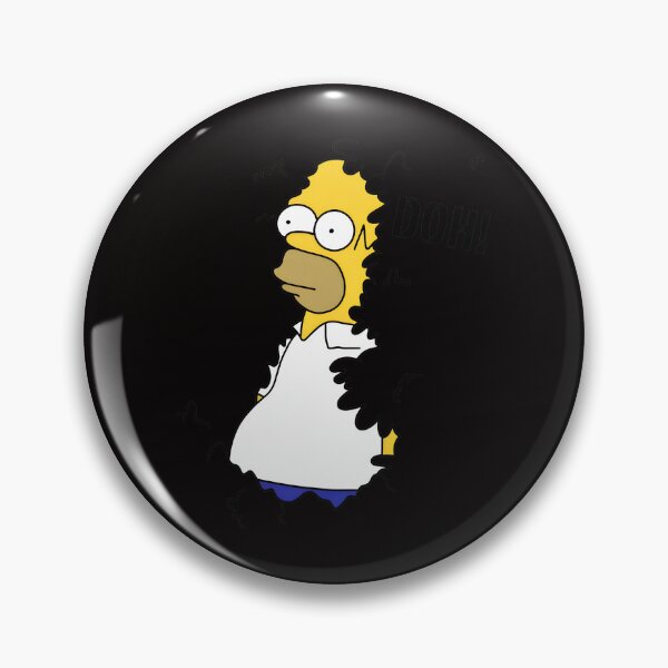 Item preview, Distorted Cartoon Man Peeking Through Black Void designed and sold by GollnickGordon.