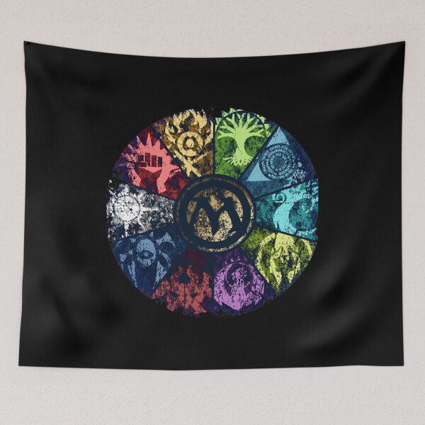 Item preview, MTGs Color Pie Distressed Game designed and sold by Tmer-N5lawi.