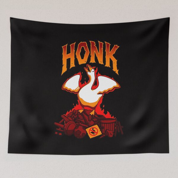 Item preview, HONK Fire Goose Doom  designed and sold by GollnickGordon.