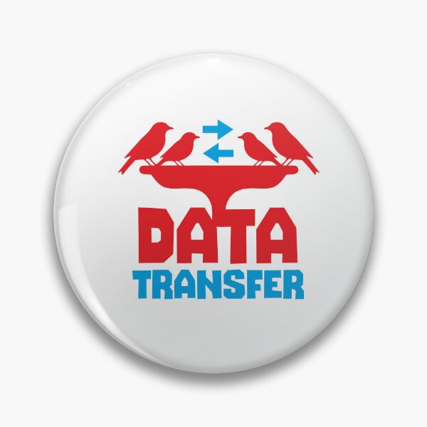 Item preview, DATA TRANSFER- STICKER, DATA, AI, IT, INFORMATIVE, TYPOGRAPHY, WARN, CARE designed and sold by 440CREATIVES.