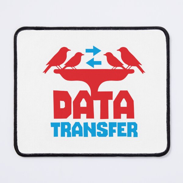 Item preview, DATA TRANSFER- STICKER, DATA, AI, IT, INFORMATIVE, TYPOGRAPHY, WARN, CARE designed and sold by 440CREATIVES.