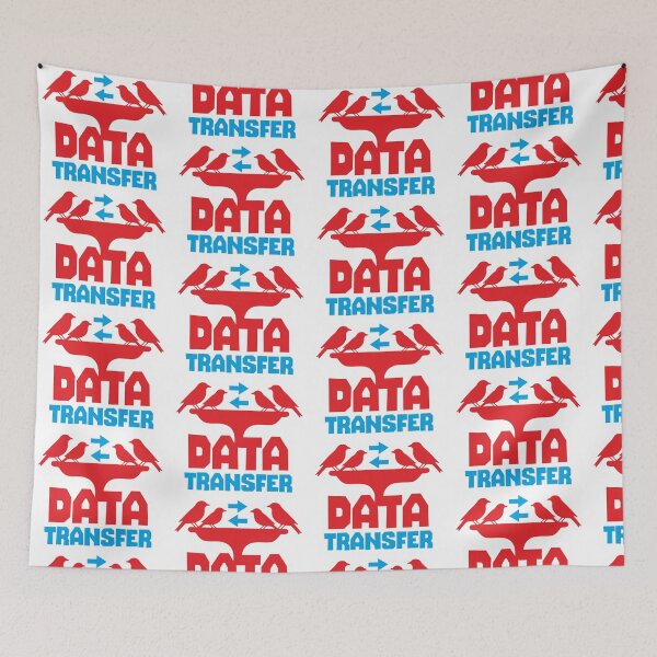 Item preview, DATA TRANSFER- STICKER, DATA, AI, IT, INFORMATIVE, TYPOGRAPHY, WARN, CARE designed and sold by 440CREATIVES.