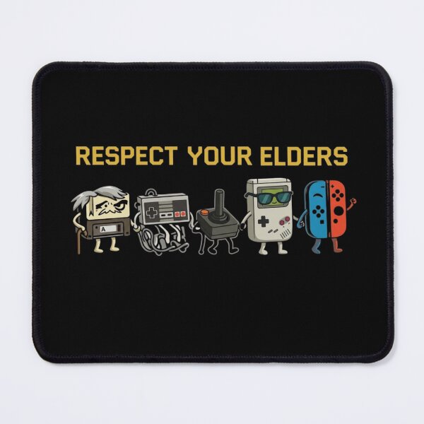 Item preview, Respect Your Elders Gamer Video Game Console Evolution designed and sold by haitrieuic96.