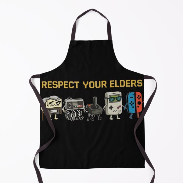 Item preview, Respect Your Elders Gamer Video Game Console Evolution designed and sold by haitrieuic96.