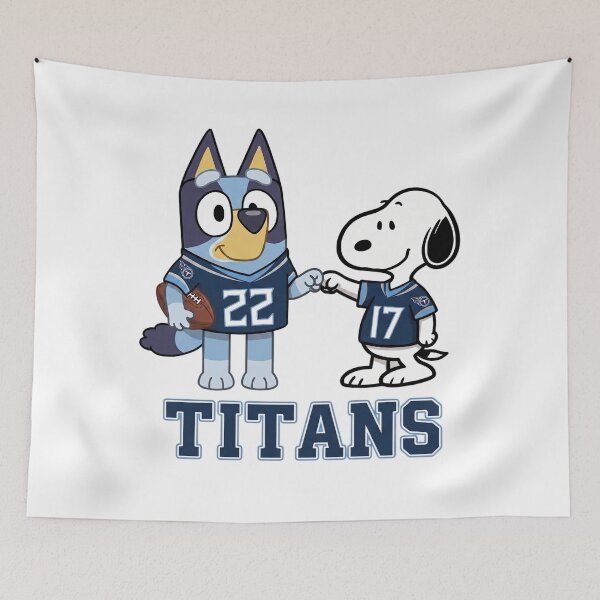Item preview, Bluey And Snoopy Tennessee Football Buddies designed and sold by DamianRoy88.