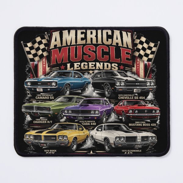 Item preview, American Muscle Legends Classic Cars designed and sold by CSarang.
