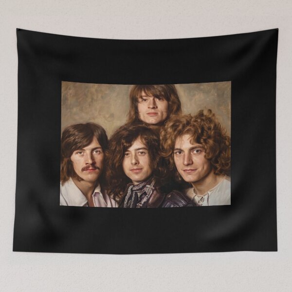Item preview, led zeppelin Oil Painting designed and sold by maretsad.
