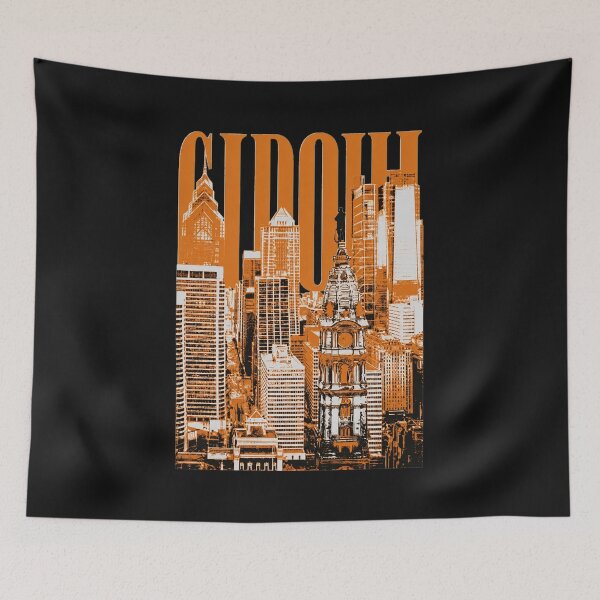 Item preview, City Skyline  Art with Retro  designed and sold by JamesHays68.