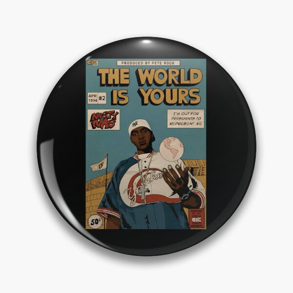 Item preview, The World Is Yours Nasty Nas Poster designed and sold by MinMaxHold.