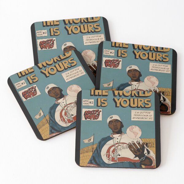 Item preview, The World Is Yours Nasty Nas Poster designed and sold by MinMaxHold.