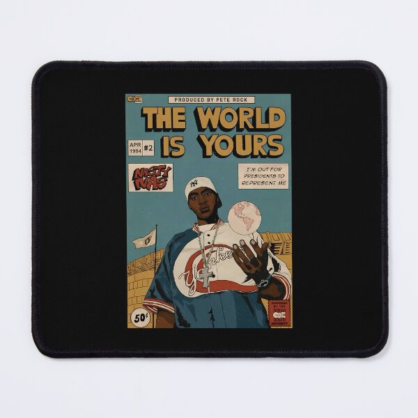 Item preview, The World Is Yours Nasty Nas Poster designed and sold by MinMaxHold.