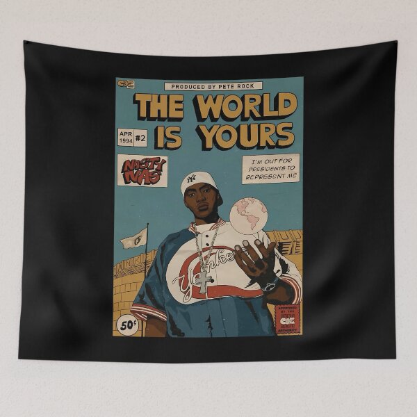 Item preview, Póster de Nasty Nas: El mundo es tuyo designed and sold by MinMaxHold.