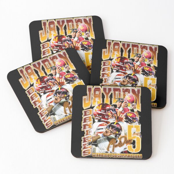 Item preview, Jayden Daniels Washington Commanders Signature Vintage designed and sold by Neonmorphy.