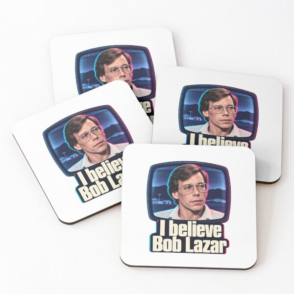 Item preview, I believe Bob Lazar - Vintage VHS Television Portrait designed and sold by thefreezoneart.