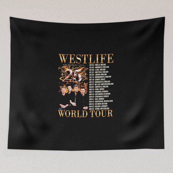 Item preview, Westlife 25th Anniversary Tour 2026 Dates designed and sold by OscarLucas.