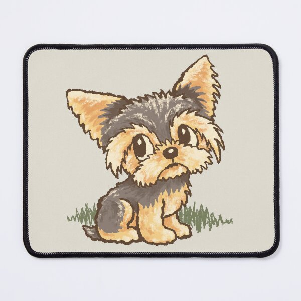 Item preview, A Yorkshire Terrier sitting down designed and sold by Toru Sanogawa.
