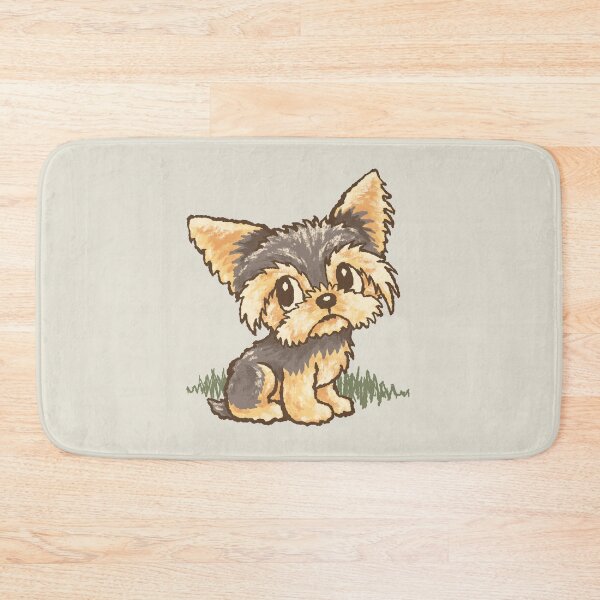 Item preview, A Yorkshire Terrier sitting down designed and sold by Toru Sanogawa.