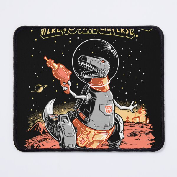 Item preview, Space Pulp Robot Dinosaur Hero designed and sold by MarcelleGilles.