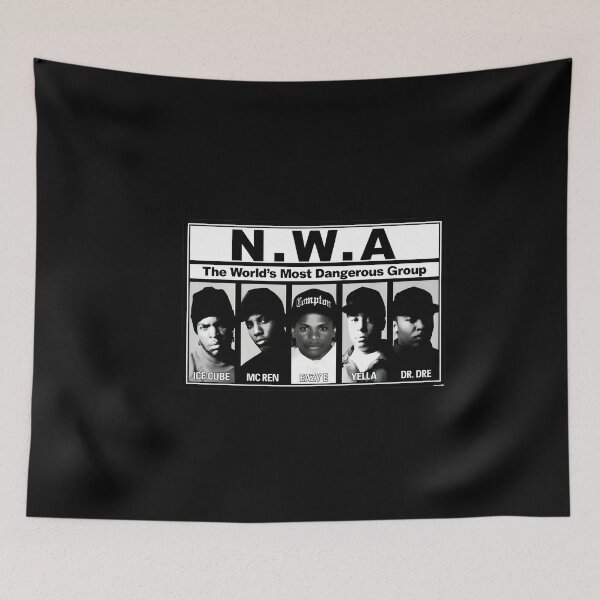 Item preview, N.W.A The World's Most Dangerouss Group 5 Men designed and sold by Tmer-N5lawi.