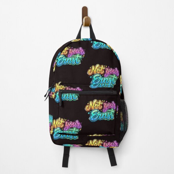 Item preview, Graffiti print "Not Your Ernst" neon style designed and sold by Majorprint.