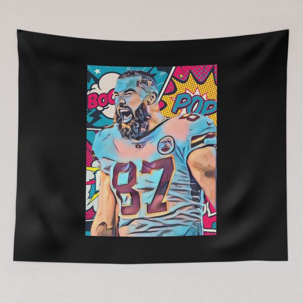 Item preview, Football Hero 87 Pop Art Comic Style designed and sold by LANCELIAMS.