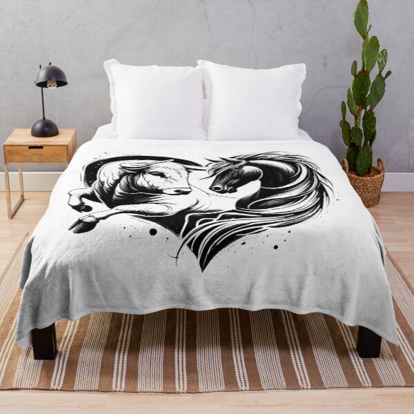 Item preview, bull heart and horse Camargue spirit designed and sold by jeanlouis11430.