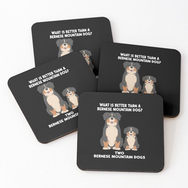 Item preview, Two Bernese Mountain Dogs Funny Dog Breed Lover designed and sold by haitrieuic96.