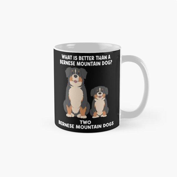 Item preview, Two Bernese Mountain Dogs Funny Dog Breed Lover designed and sold by haitrieuic96.