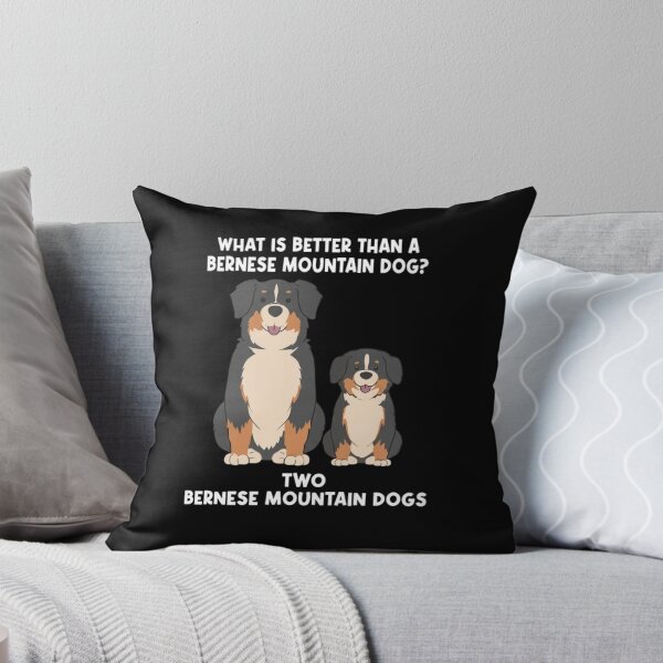 Item preview, Two Bernese Mountain Dogs Funny Dog Breed Lover designed and sold by haitrieuic96.
