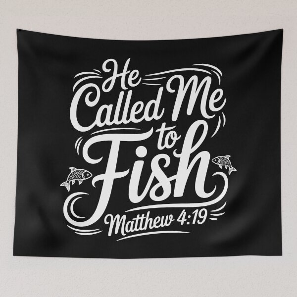 Item preview,  He Called Me to Fish Fishing Christian designed and sold by Colorfulman.