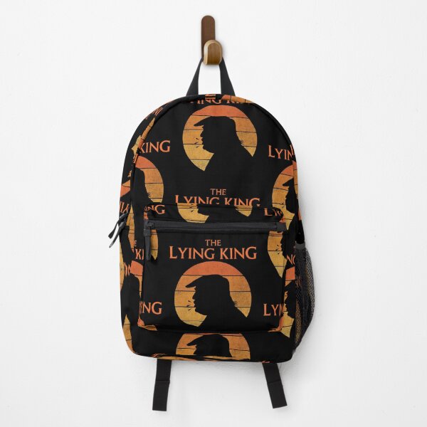 Item preview, The Lying King Political Satire Sarcastic Humor Retro Sunset designed and sold by RamonaTeal.