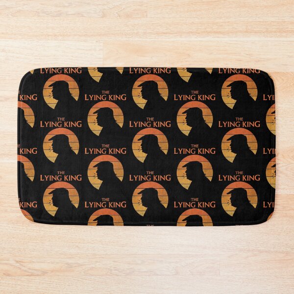 Item preview, The Lying King Political Satire Sarcastic Humor Retro Sunset designed and sold by RamonaTeal.