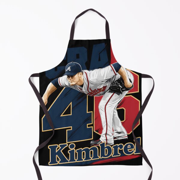 Item preview, The Closer Craig Kimbrel 46 Atlanta Baseball designed and sold by So1omon.