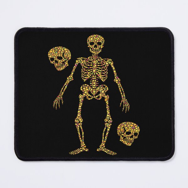 Item preview, Retro Style Colorful Dots Skull Skeleton Halloween designed and sold by MarlaMaloneShop.