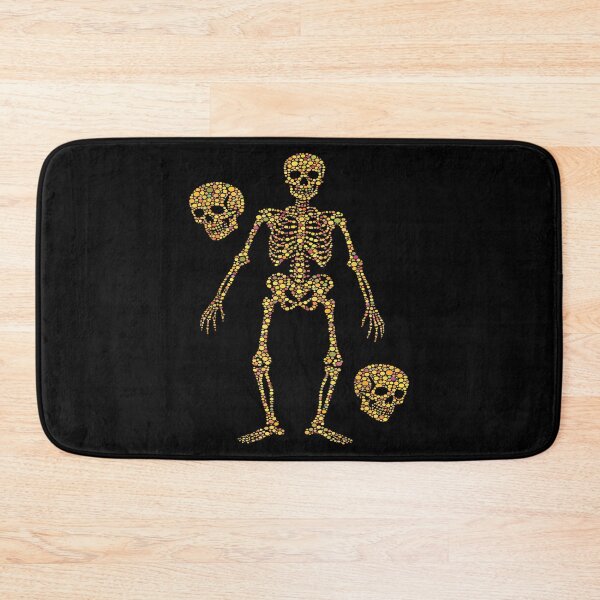 Item preview, Retro Style Colorful Dots Skull Skeleton Halloween designed and sold by MarlaMaloneShop.