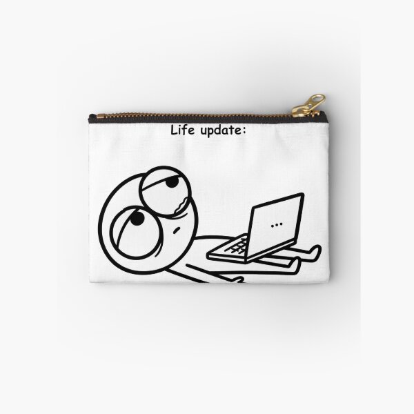 Item preview, Life update| Funny sarcastic doodle  designed and sold by Kreative-Hub.