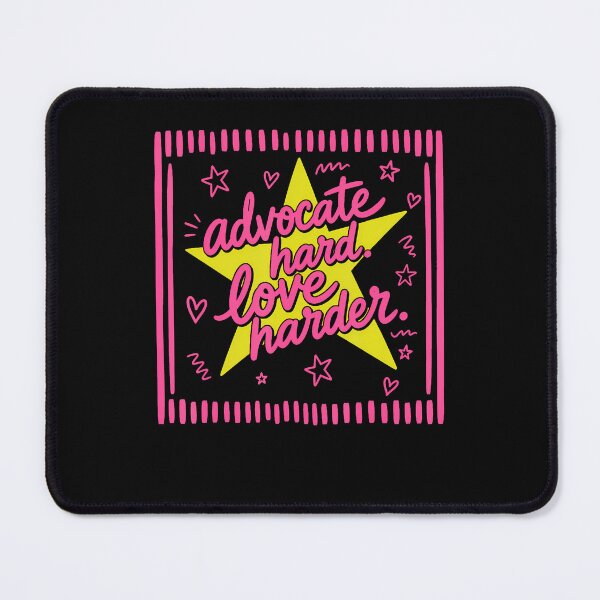 Item preview, Advocate Hard. Love Harder. designed and sold by darriahad.