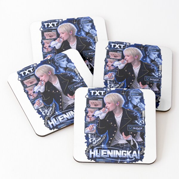 Item preview, Glowing Blue UI Layout TXT Hueningkai Vocal Stage designed and sold by Valeree Store.