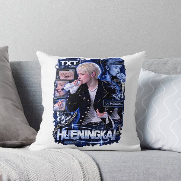 Item preview, Glowing Blue UI Layout TXT Hueningkai Vocal Stage designed and sold by Valeree Store.