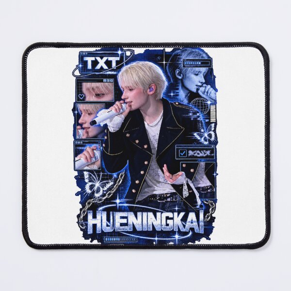 Item preview, Glowing Blue UI Layout TXT Hueningkai Vocal Stage designed and sold by Valeree Store.